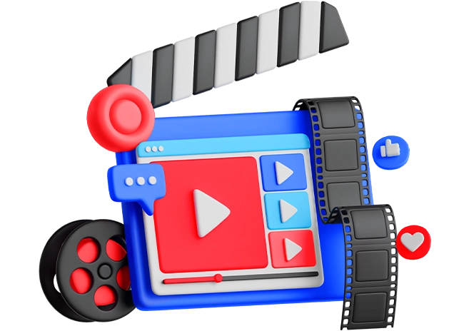Video production hero section skysol media