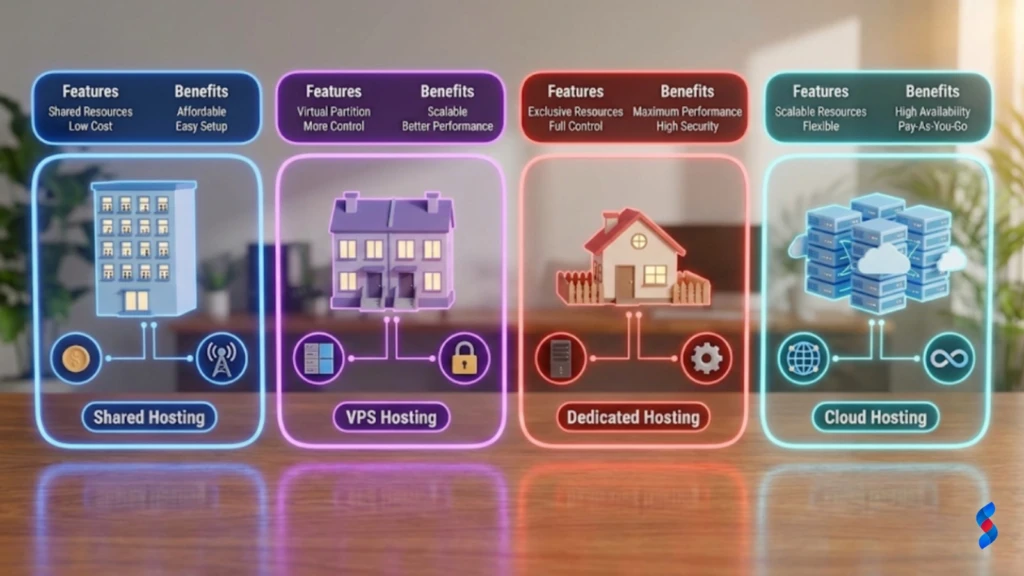 Shared Hosting Enough: The Amazing Truth in 2025 2 an-infographic-comparing-the-features-and-benefits-of-shared-hosting-vps-hosting