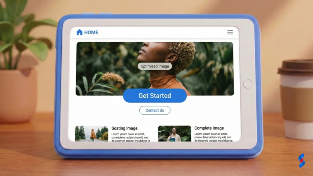 Mobile Friendly Website: The Amazing Guide for 2025 2 -mockup-of-a-mobile-website-highlighting-key-elements-like-clear-navigation-optimized