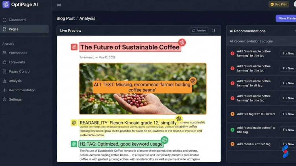 AI SEO Revolution: Proven Strategies for 2026 1 a-screenshot-of-an-ai-powered-on-page-optimization-tool-highlighting-areas-for-improvement