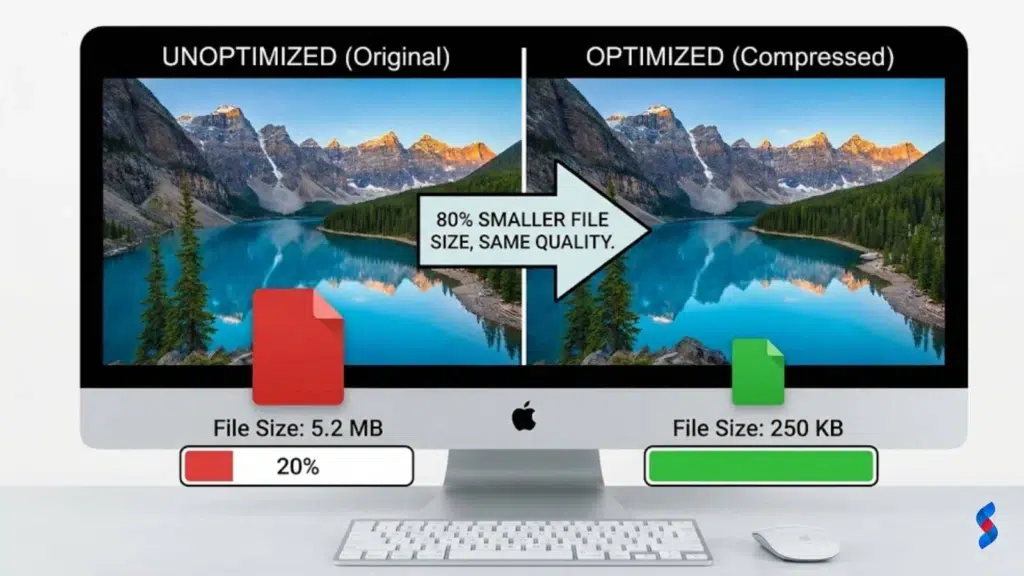 WordPress SEO: 9 Amazing Wins You Won't Believe in 2026 1 an-example-of-an-unoptimized-vs-optimized-image-showing-the-difference