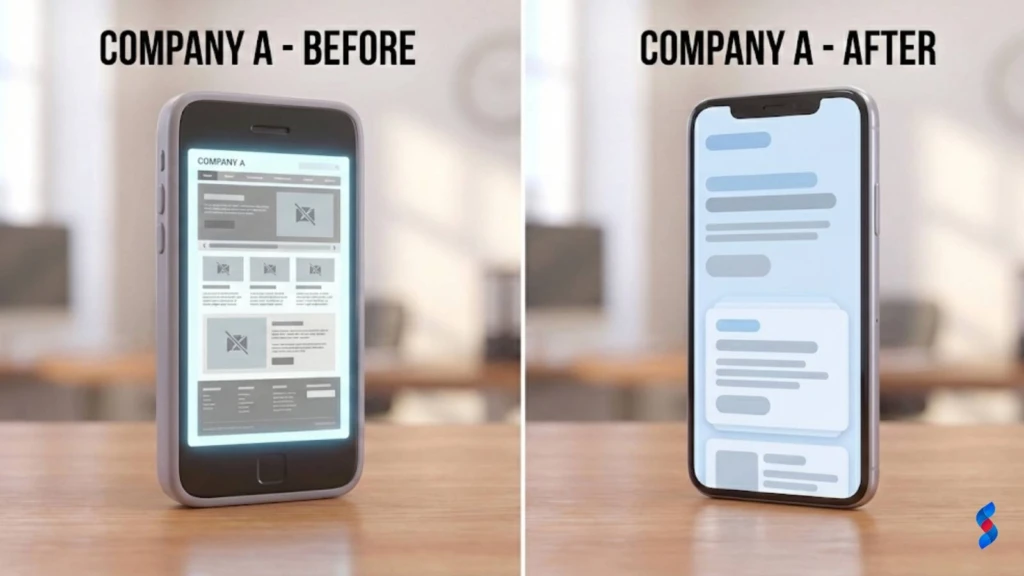 Future-Proof Digital Marketing Strategy: Proven 2026 Guide 1 before-and-after-screenshots-of-company-as-website-showing-the-improvement