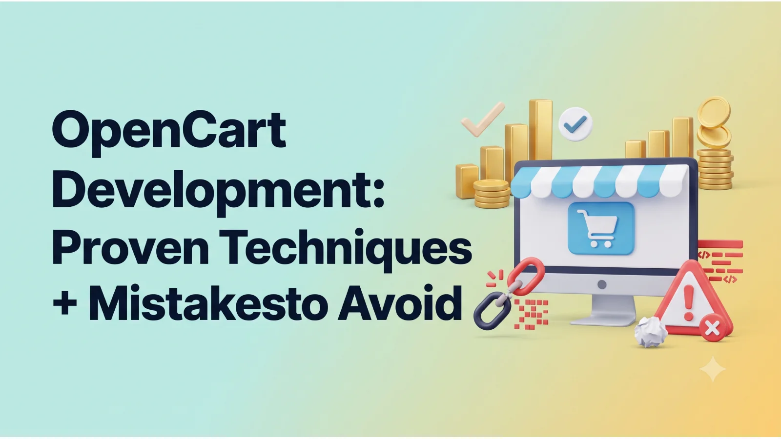 opencart development proven techniques mistakes to avoid