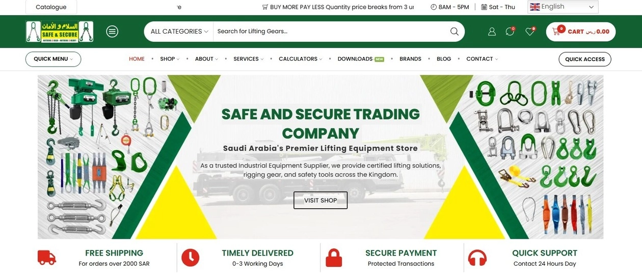 SSTC website after redesign by SkySol Media Lahore